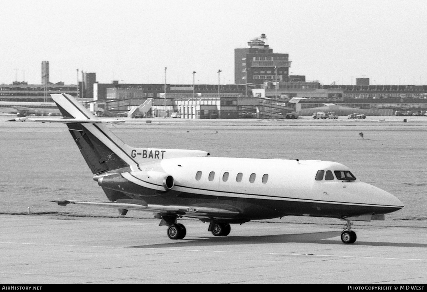 Aircraft Photo of G-BART | Hawker Siddeley HS-125-600B | AirHistory.net #75801
