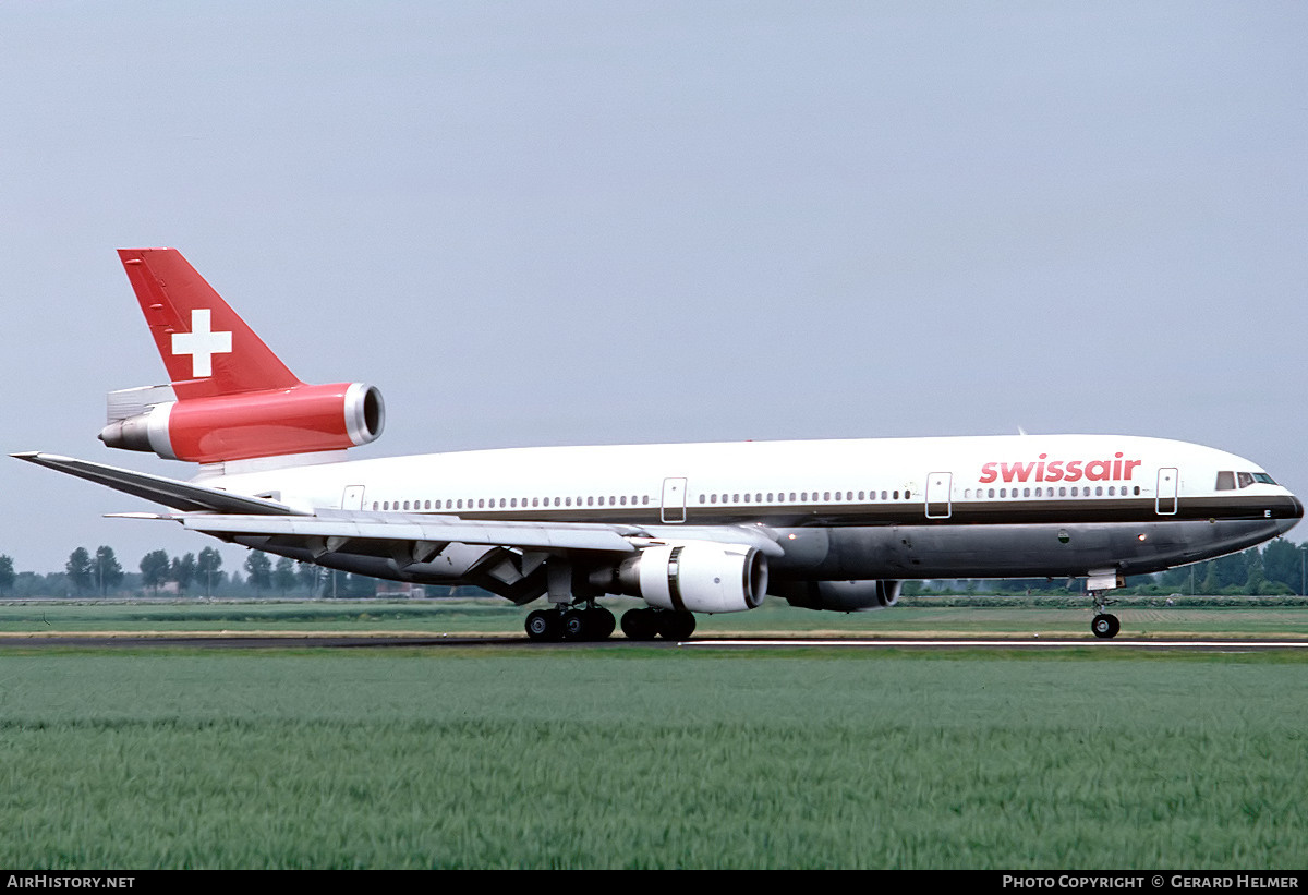 Aircraft Photo of HB-IHE | McDonnell Douglas DC-10-30 | Swissair | AirHistory.net #75803