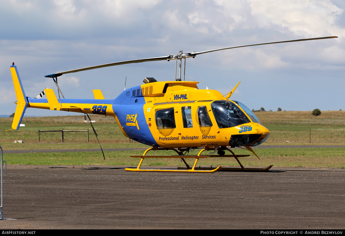 Aircraft Photo of VH-PHL | Bell 206L-1 LongRanger II | PHS - Professional Helicopter Services | AirHistory.net #75809
