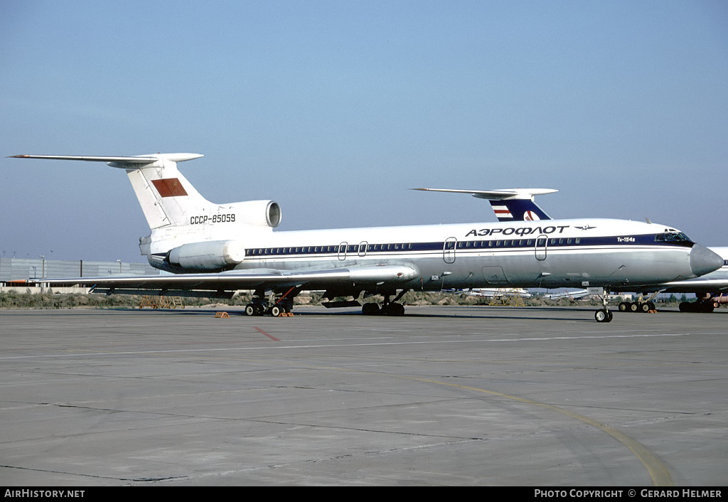 Aircraft Photo of CCCP-85059 | Tupolev Tu-154B | Aeroflot | AirHistory.net #75827