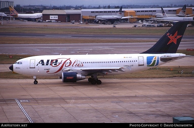 Aircraft Photo of EC-GOT | Airbus A310-324/ET | Air Plus Comet | AirHistory.net #75843