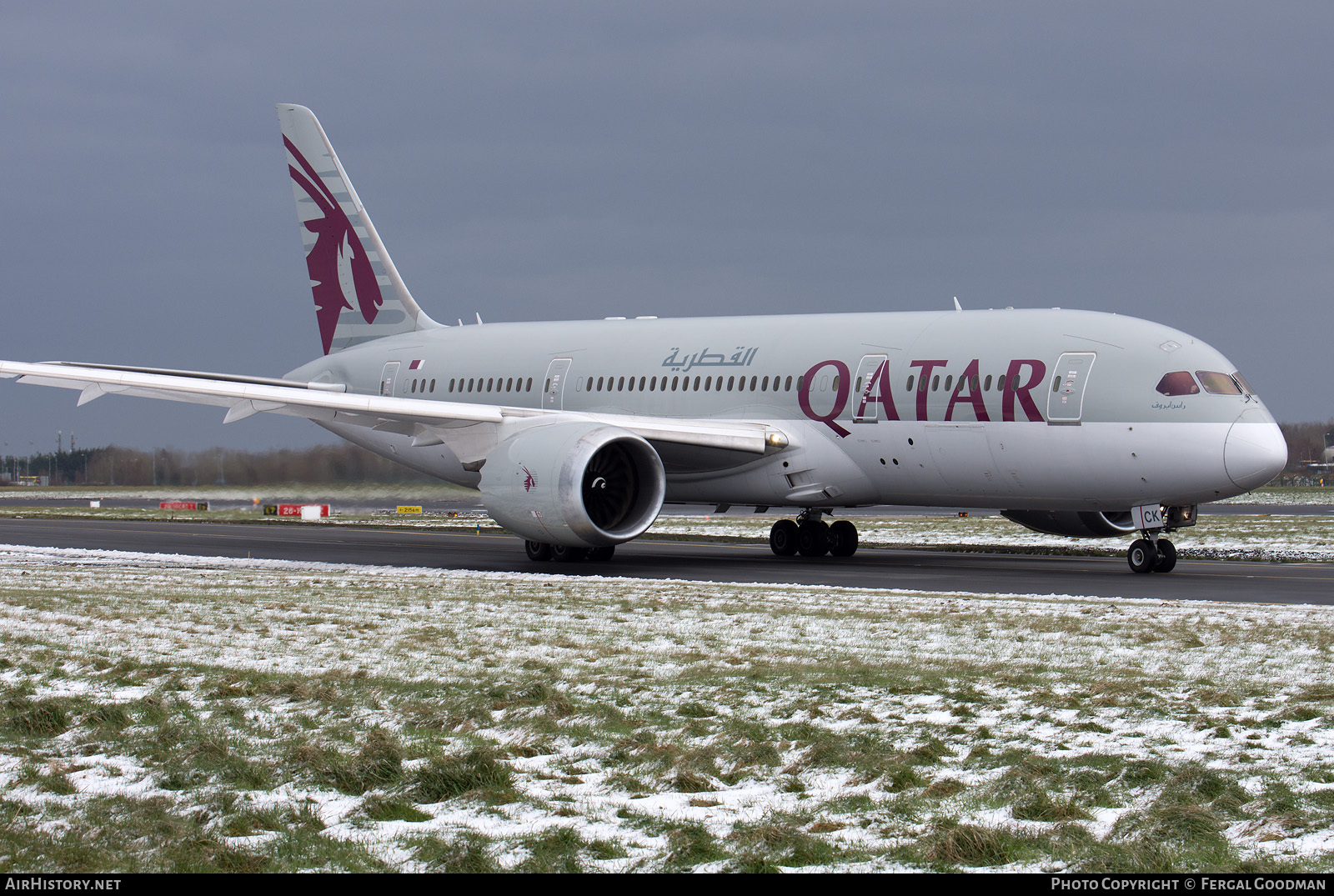Aircraft Photo of A7-BCK | Boeing 787-8 Dreamliner | Qatar Airways | AirHistory.net #75855