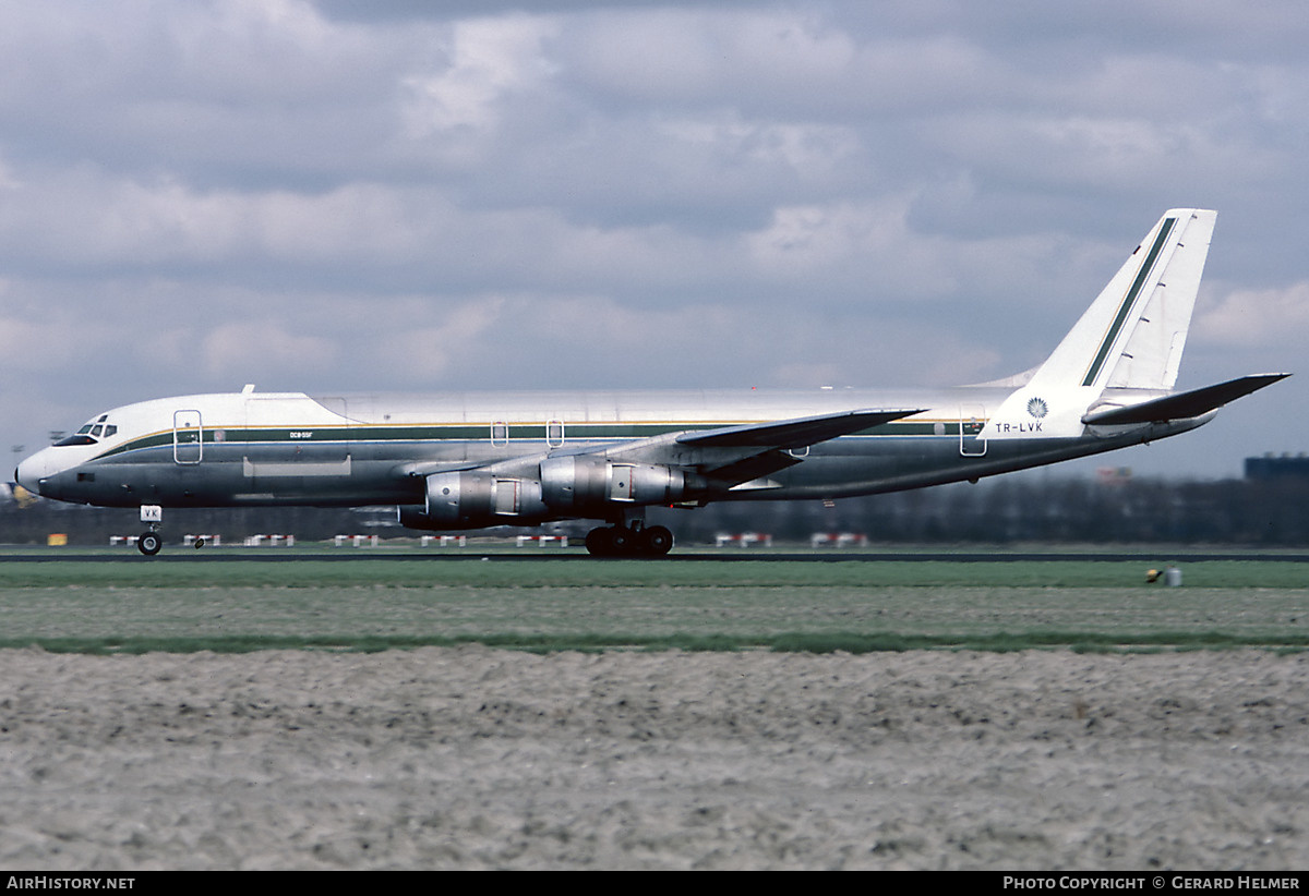 Aircraft Photo of TR-LVK | Douglas DC-8-55(F) | Affretair | AirHistory.net #75860