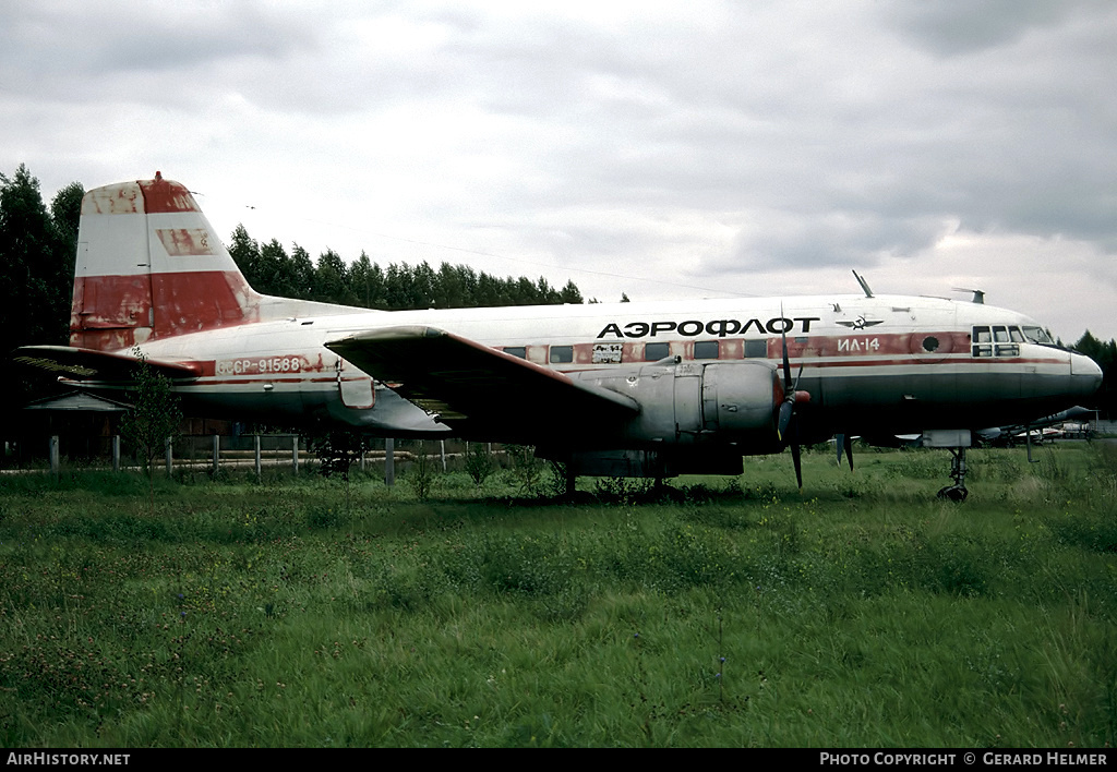 Aircraft Photo of CCCP-91588 | Ilyushin Il-14M | Aeroflot | AirHistory.net #75871