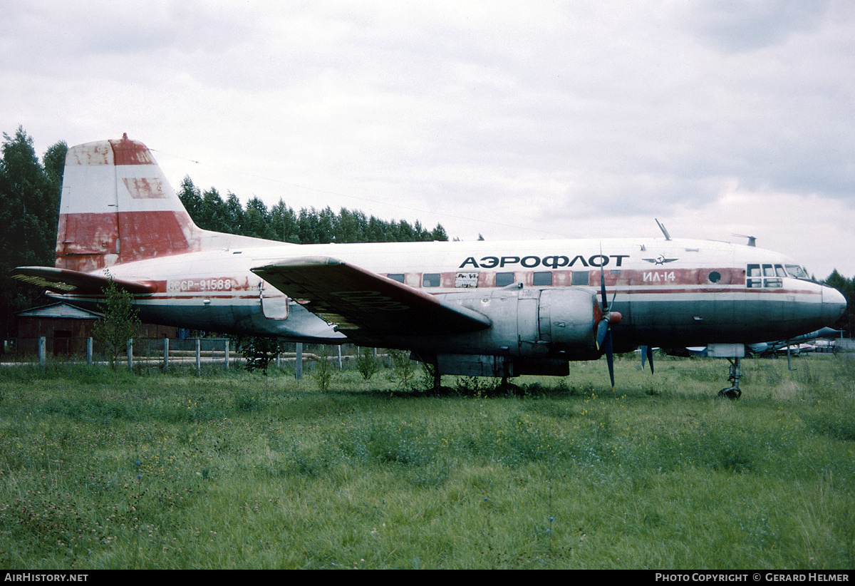 Aircraft Photo of CCCP-91588 | Ilyushin Il-14M | Aeroflot | AirHistory.net #75871