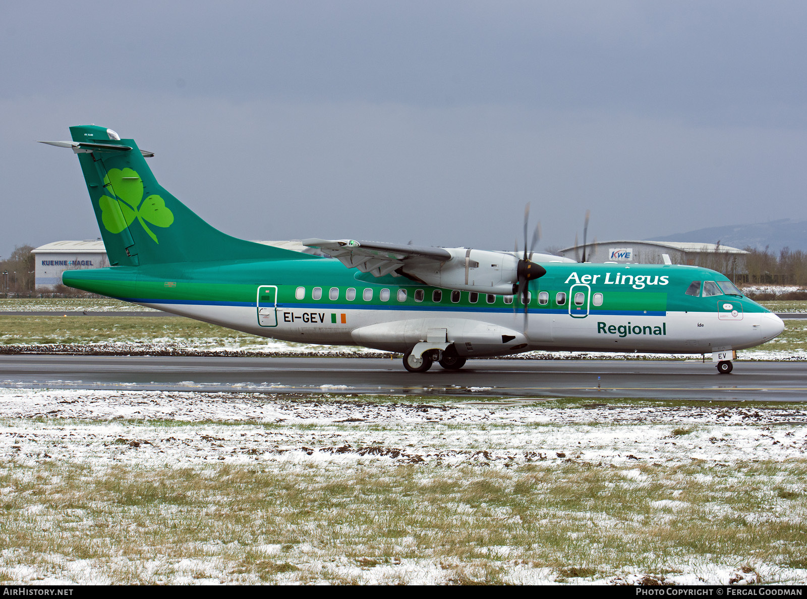 Aircraft Photo of EI-GEV | ATR ATR-42-600 | Aer Lingus Regional | AirHistory.net #75873