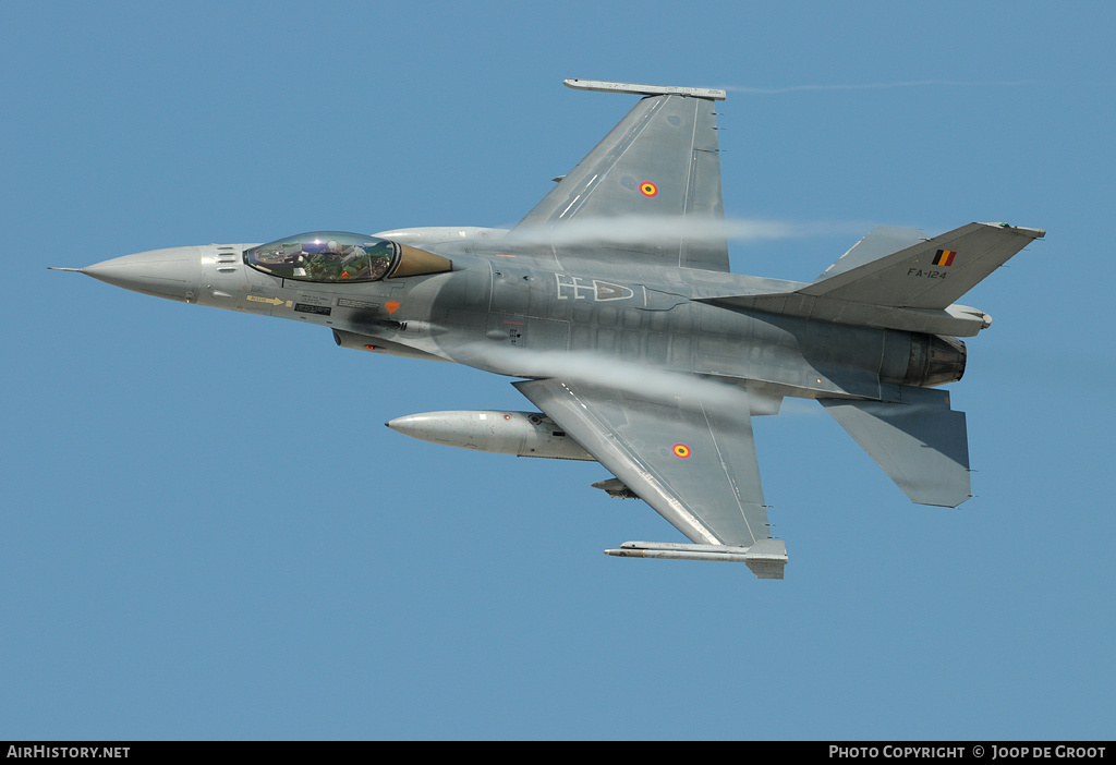 Aircraft Photo of FA-124 | General Dynamics F-16AM Fighting Falcon | Belgium - Air Force | AirHistory.net #75878