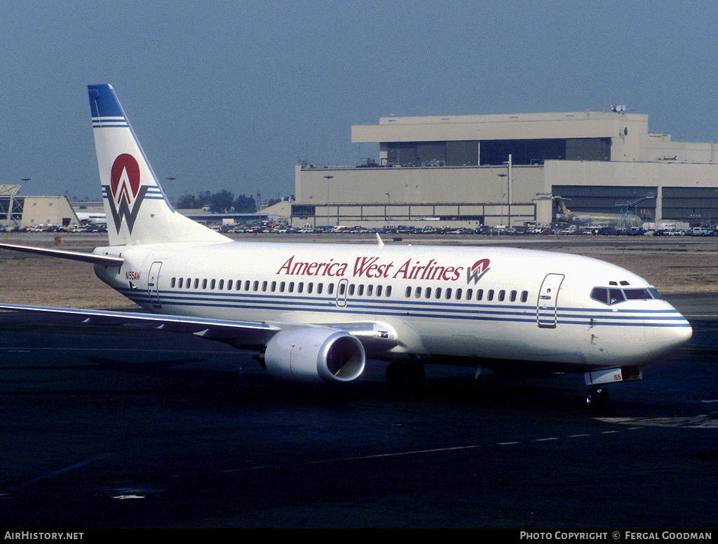 Aircraft Photo of N155AW | Boeing 737-3G7 | America West Airlines | AirHistory.net #75896