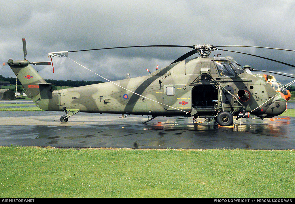Aircraft Photo of XR497 | Westland WS-58 Wessex HC.2 | UK - Air Force | AirHistory.net #75908