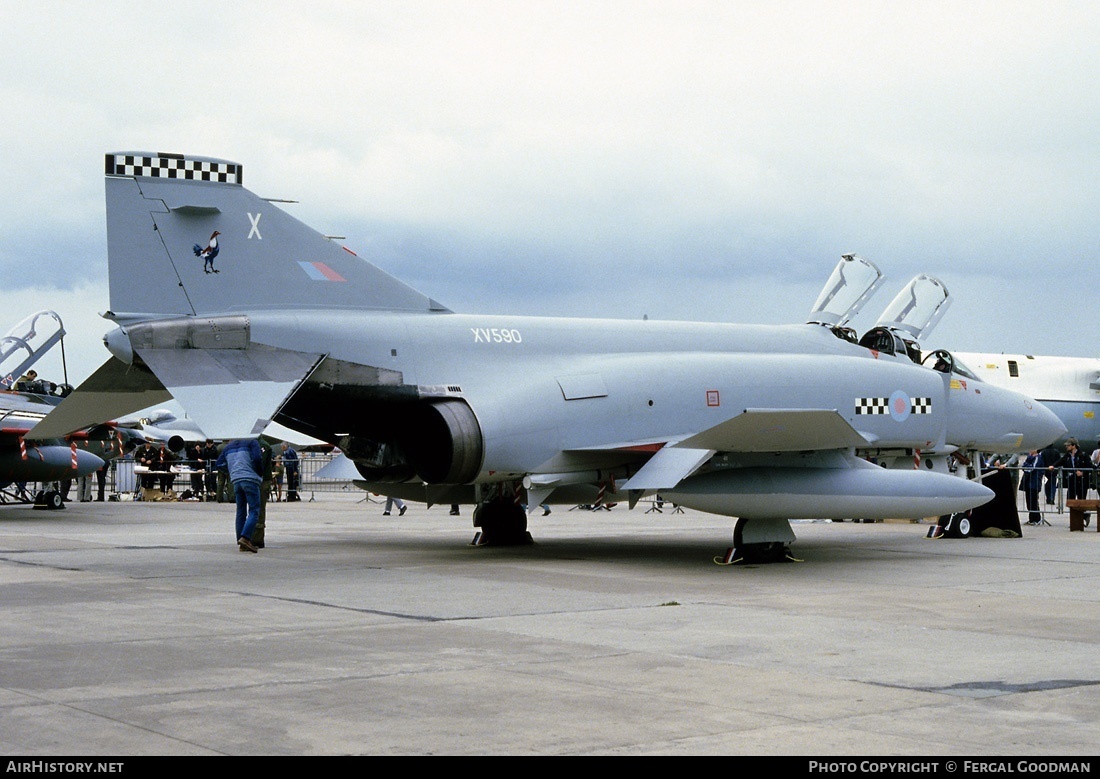 Aircraft Photo of XV590 | McDonnell Douglas F-4K Phantom FG1 | UK - Air Force | AirHistory.net #75912
