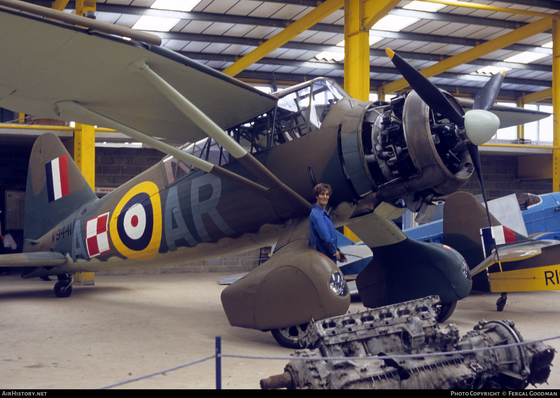 Aircraft Photo of G-AZWT / V9441 | Westland Lysander Mk3A | UK - Air Force | AirHistory.net #75926