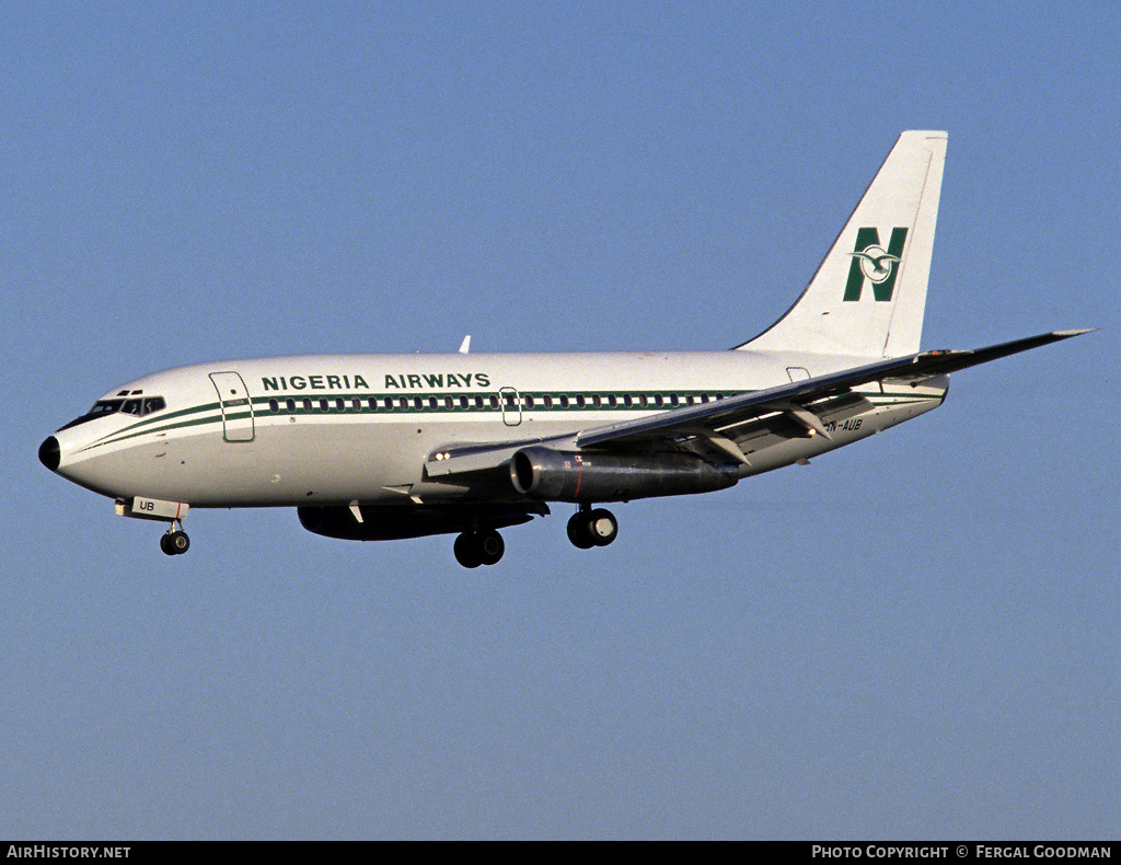 Aircraft Photo of 5N-AUB | Boeing 737-2F9/Adv | Nigeria Airways | AirHistory.net #75936