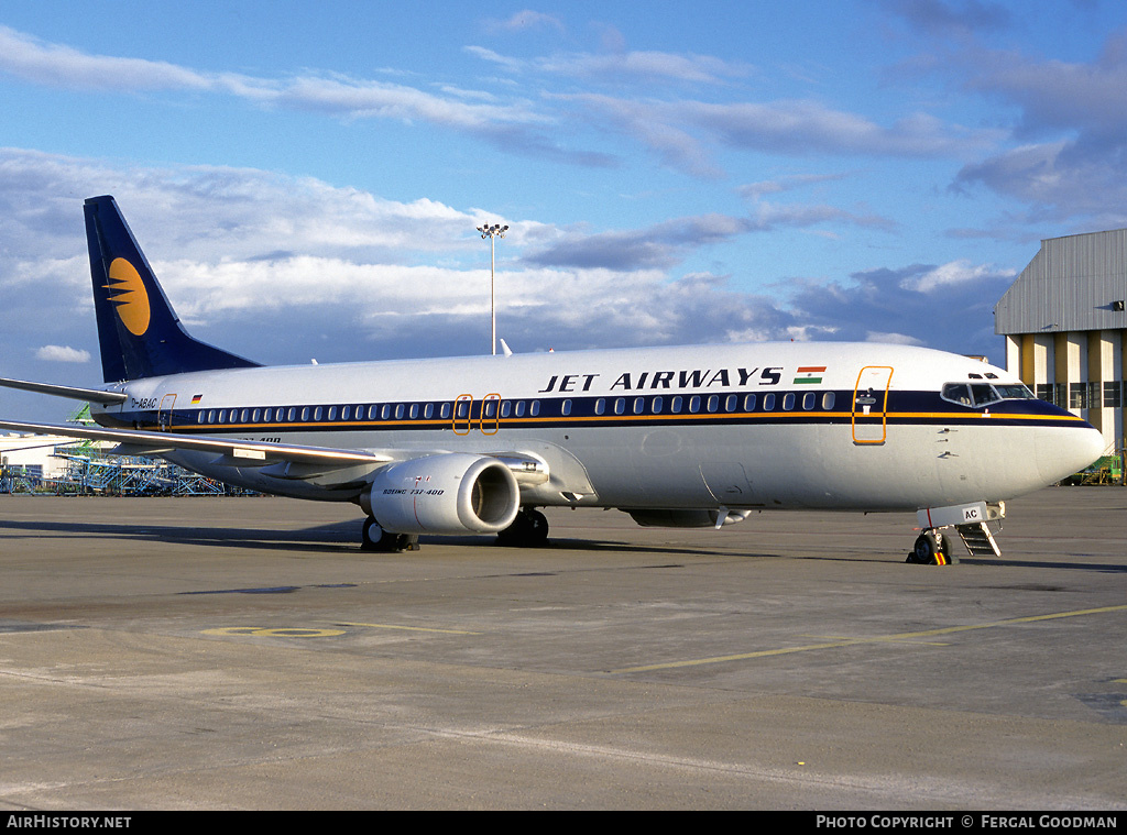 Aircraft Photo of D-ABAC | Boeing 737-4Y0 | Jet Airways | AirHistory.net #75939