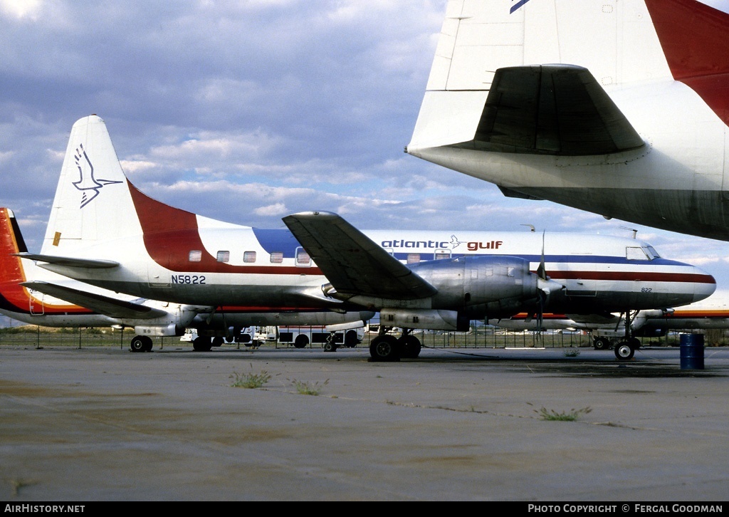 Aircraft Photo of N5822 | Convair 580 | Atlantic Gulf Airlines | AirHistory.net #75940