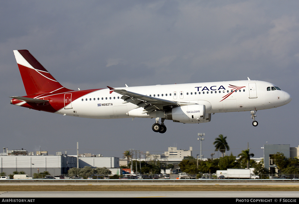 Aircraft Photo of N682TA | Airbus A320-233 | TACA - Transportes Aéreos Centro Americanos | AirHistory.net #75950