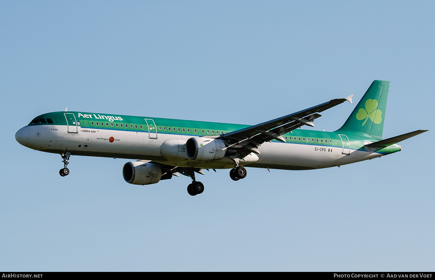 Aircraft Photo of EI-CPG | Airbus A321-211 | Aer Lingus | AirHistory.net #75954