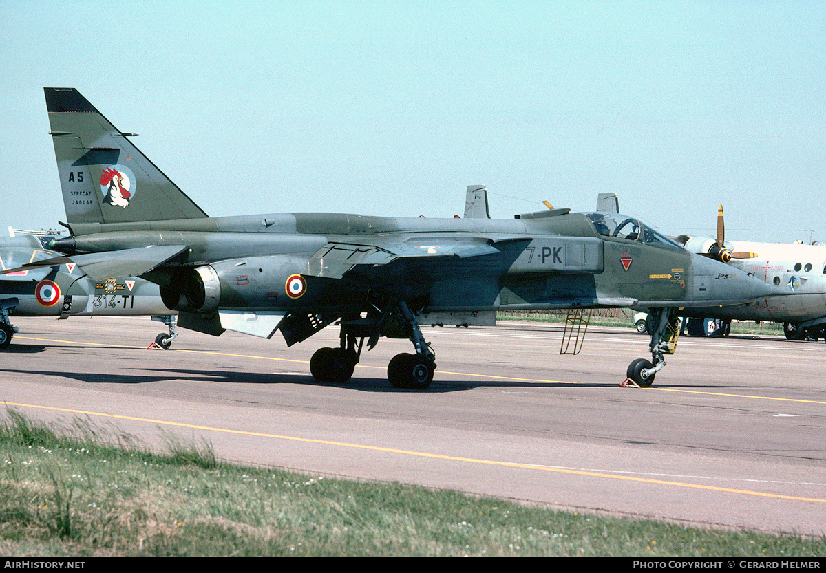 Aircraft Photo of A5 | Sepecat Jaguar A | France - Air Force | AirHistory.net #75964
