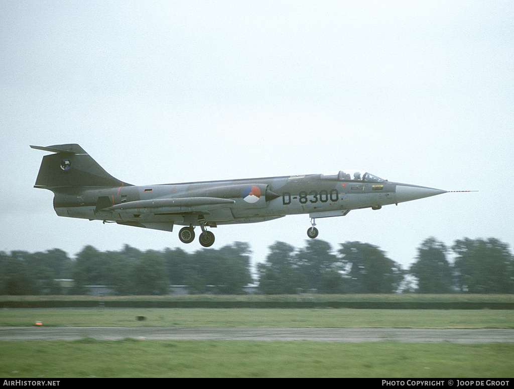 Aircraft Photo of D-8300 | Lockheed F-104G Starfighter | Netherlands - Air Force | AirHistory.net #75983