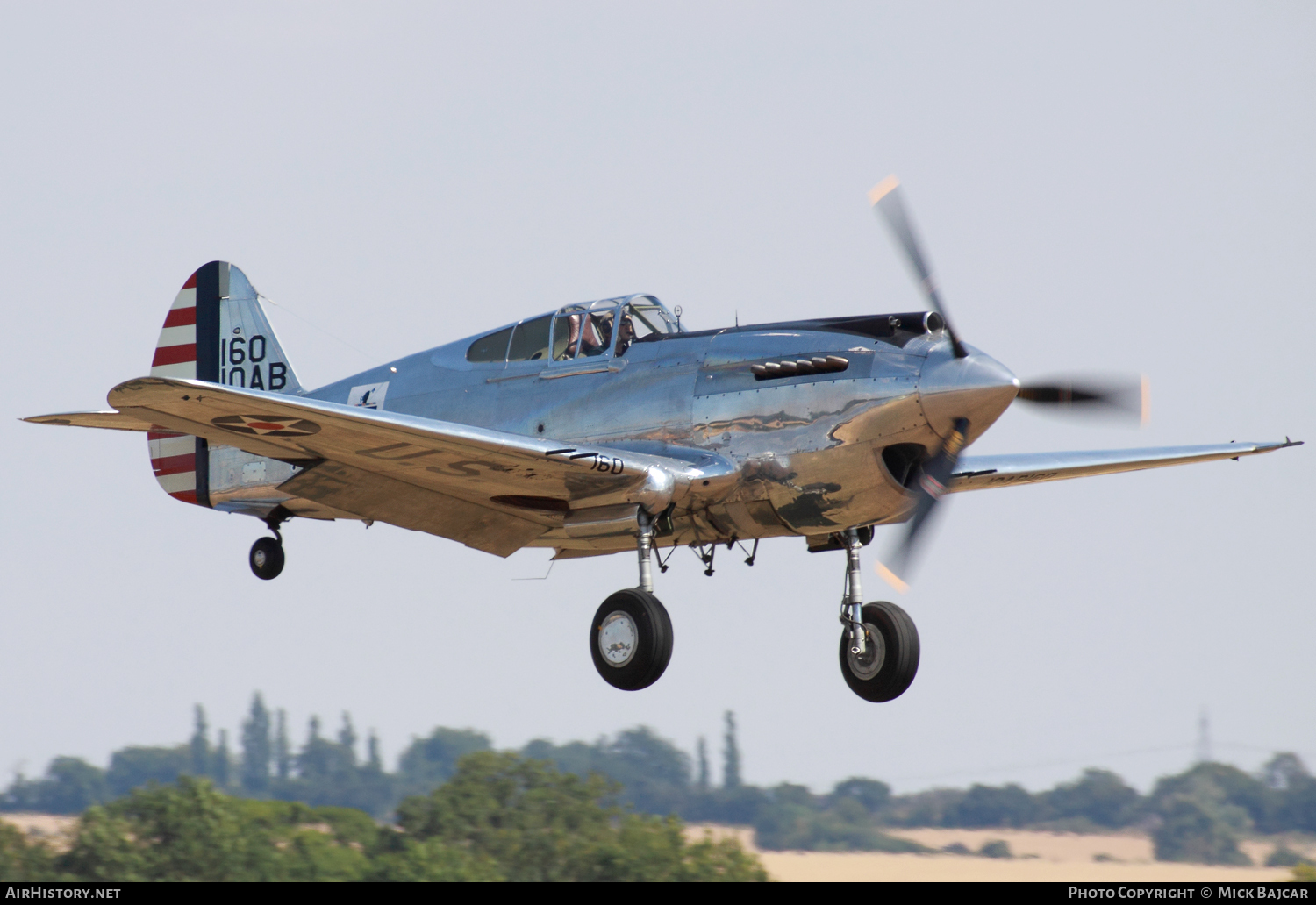 Aircraft Photo of G-CIIO / 160 | Curtiss P-40C Warhawk IIB | USA - Air Force | AirHistory.net #75989