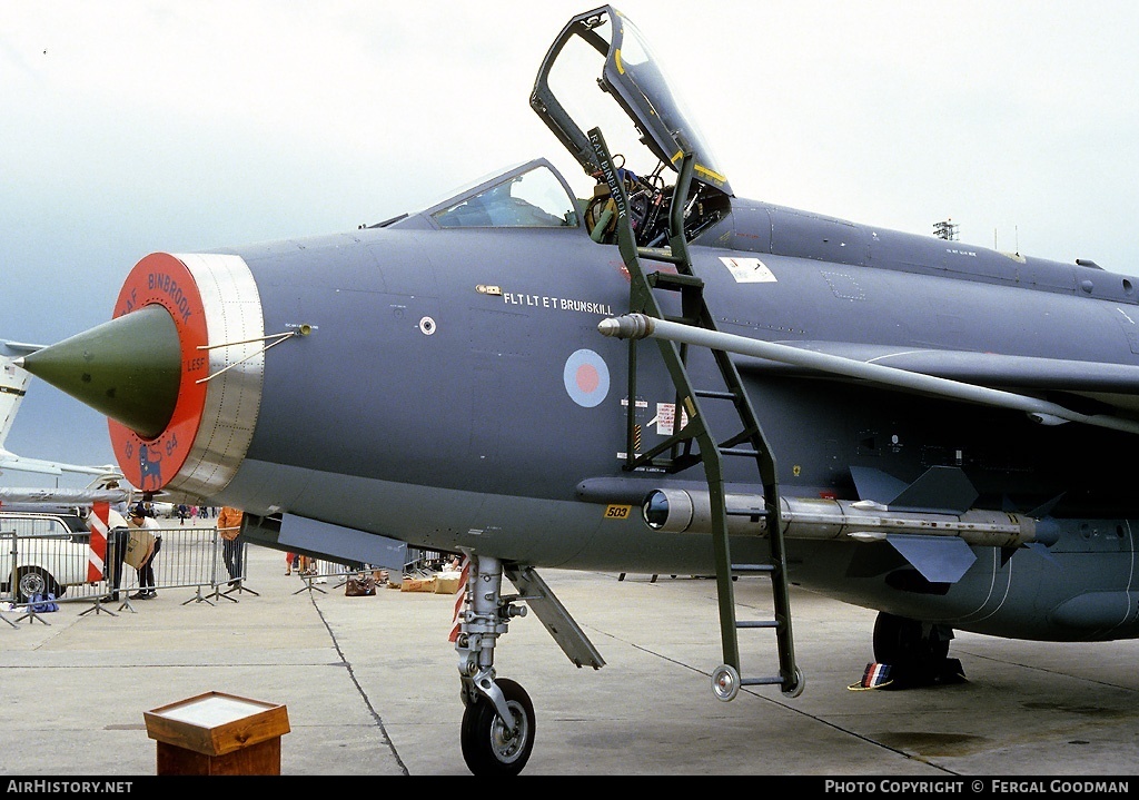 Aircraft Photo of XS919 | English Electric Lightning F6 | UK - Air Force | AirHistory.net #76010