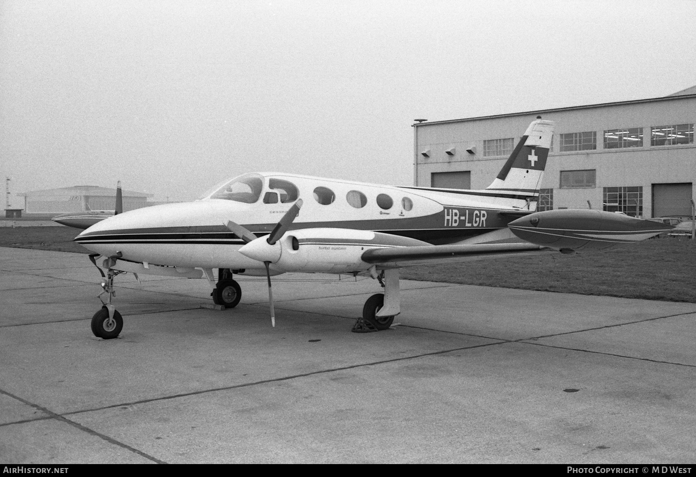 Aircraft Photo of HB-LGR | Cessna 340 | AirHistory.net #76019