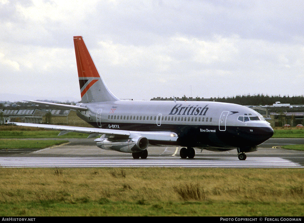 Aircraft Photo of G-BKYA | Boeing 737-236/Adv | British Airways | AirHistory.net #76025