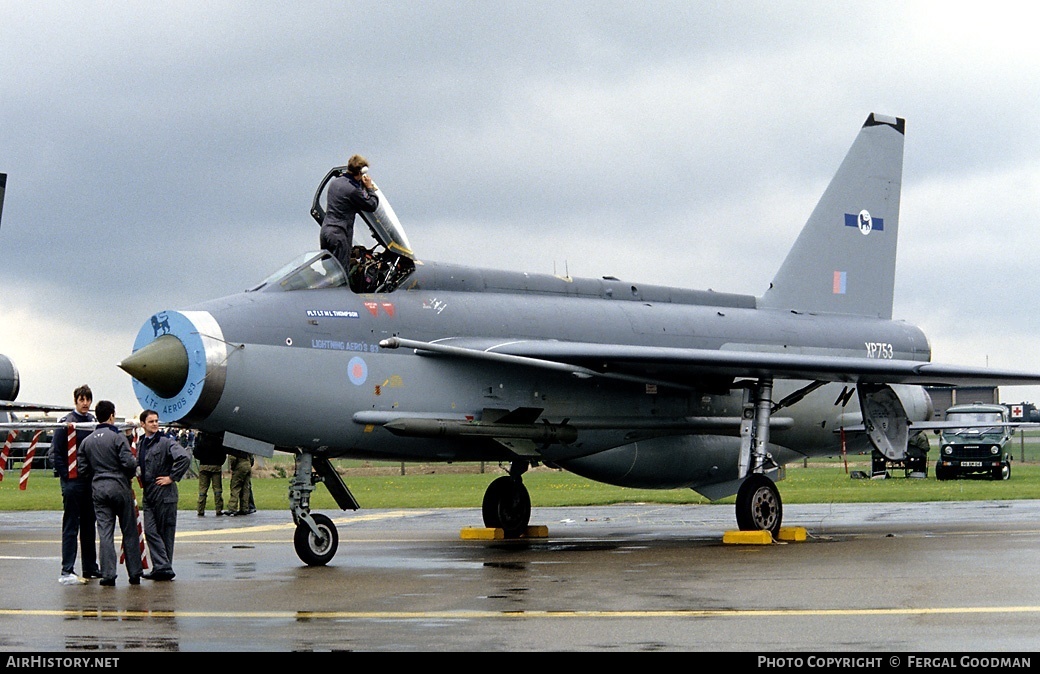 Aircraft Photo of XP753 | English Electric Lightning F3 | UK - Air Force | AirHistory.net #76027