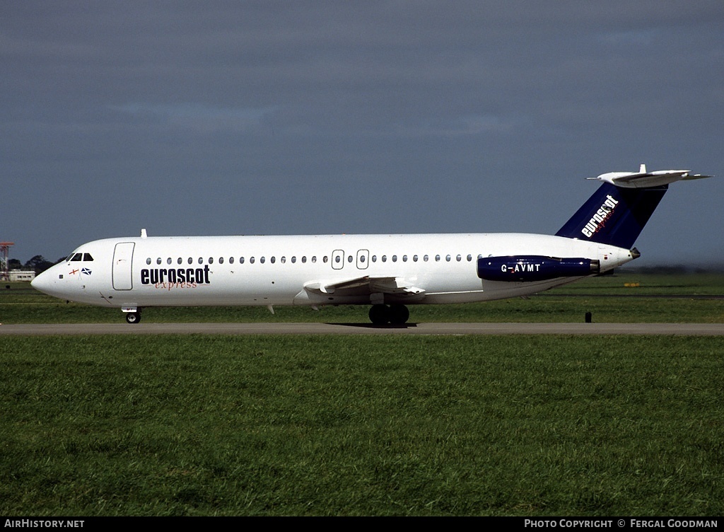 Aircraft Photo of G-AVMT | BAC 111-510ED One-Eleven | Euroscot Express | AirHistory.net #76032