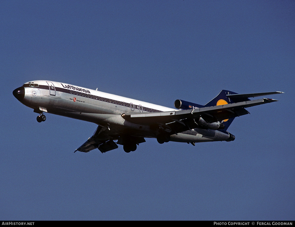 Aircraft Photo of D-ABKQ | Boeing 727-230/Adv | Lufthansa | AirHistory.net #76036
