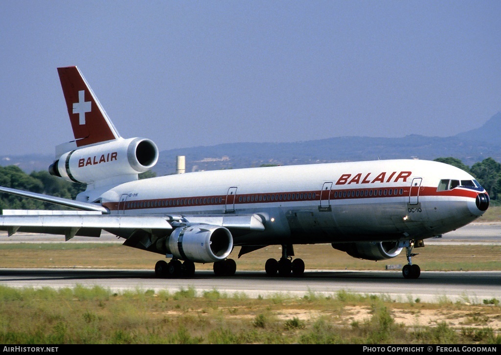 Aircraft Photo of HB-IHK | McDonnell Douglas DC-10-30 | Balair | AirHistory.net #76039
