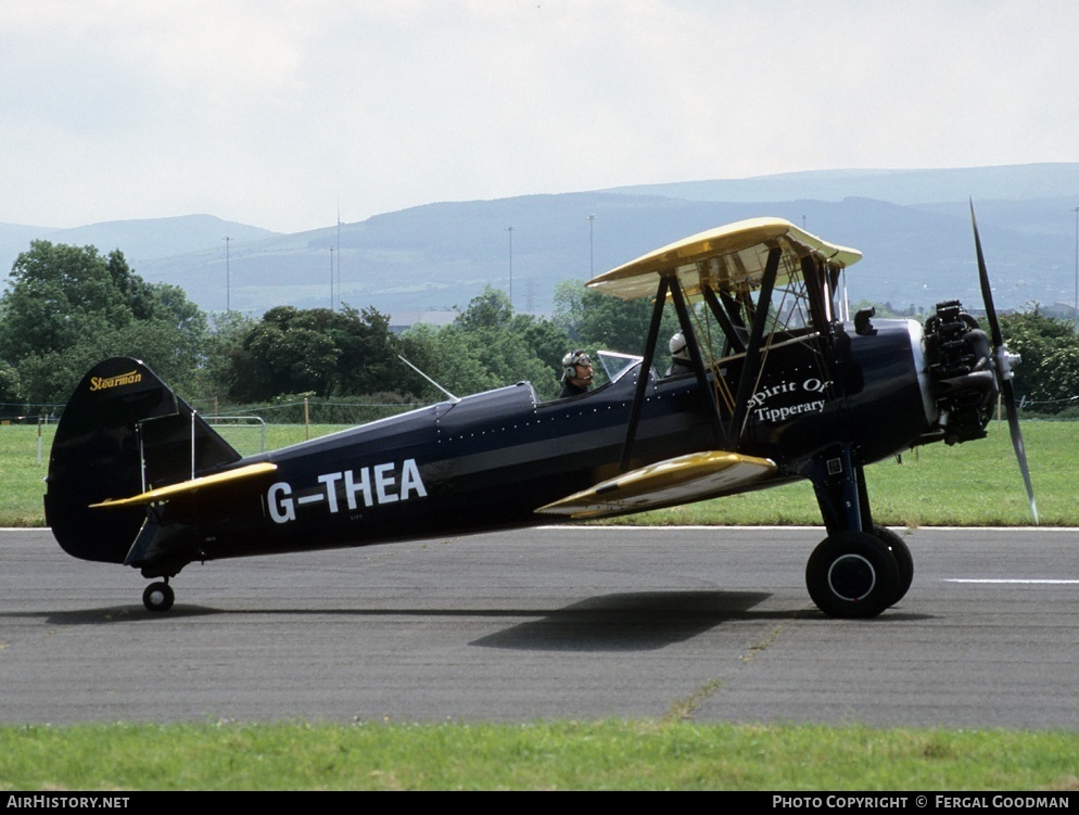 Aircraft Photo of G-THEA | Boeing PT-13D Kaydet (E75) | AirHistory.net #76045