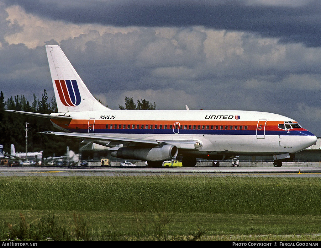 Aircraft Photo of N9023U | Boeing 737-222 | United Airlines | AirHistory.net #76054