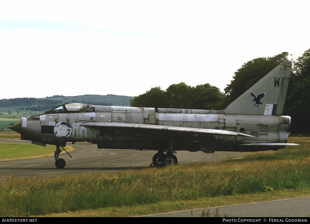 Aircraft Photo of XM169 | English Electric Lightning F1A | UK - Air Force | AirHistory.net #76056