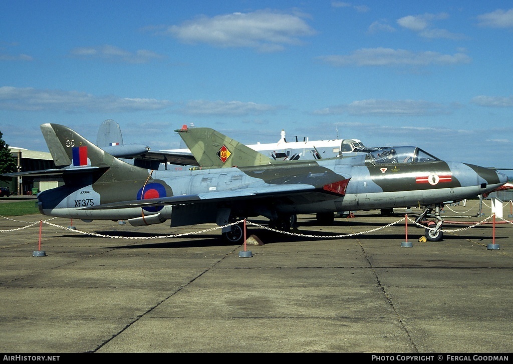 Aircraft Photo of G-BUEZ / XF375 | Hawker Hunter F6A | UK - Air Force | AirHistory.net #76066