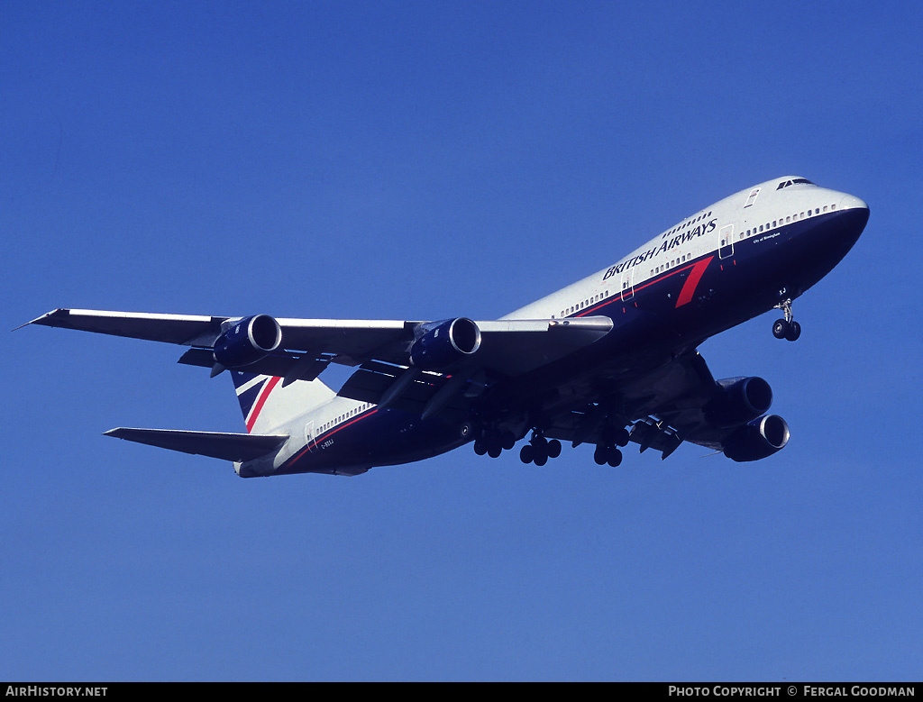 Aircraft Photo of G-BDXJ | Boeing 747-236B | British Airways | AirHistory.net #76073