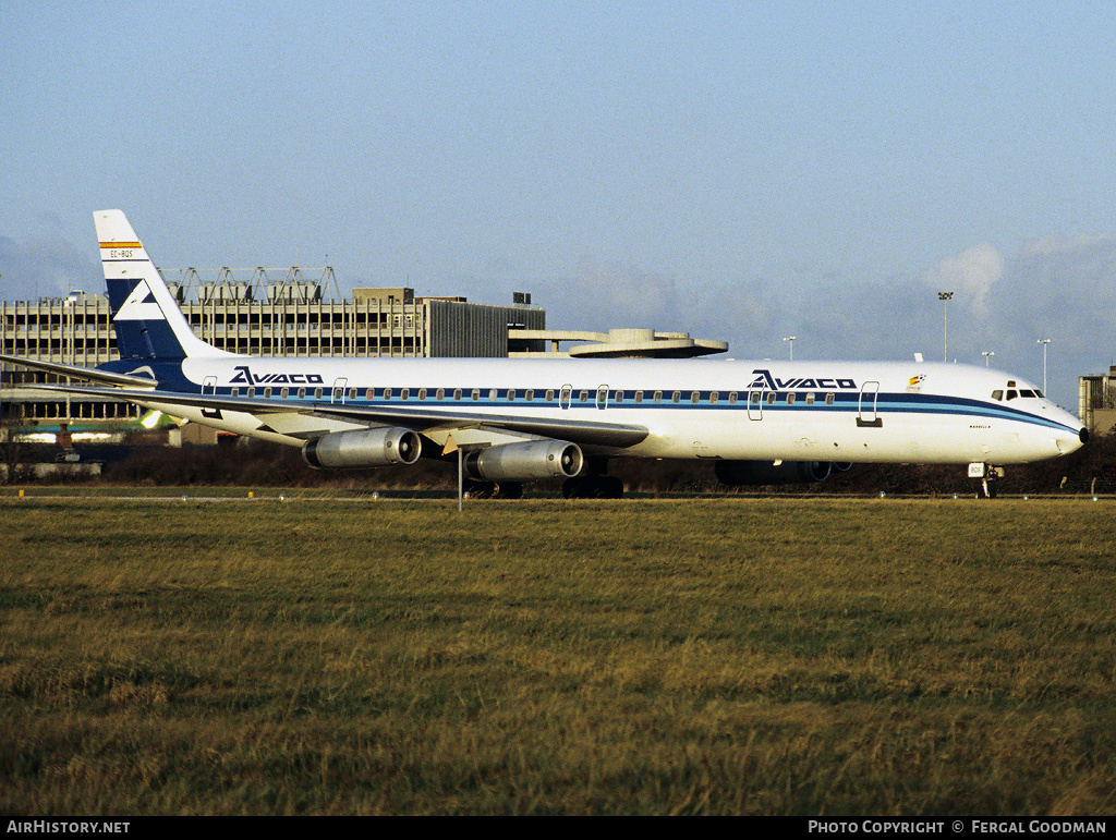 Aircraft Photo of EC-BQS | McDonnell Douglas DC-8-63 | Aviaco | AirHistory.net #76074