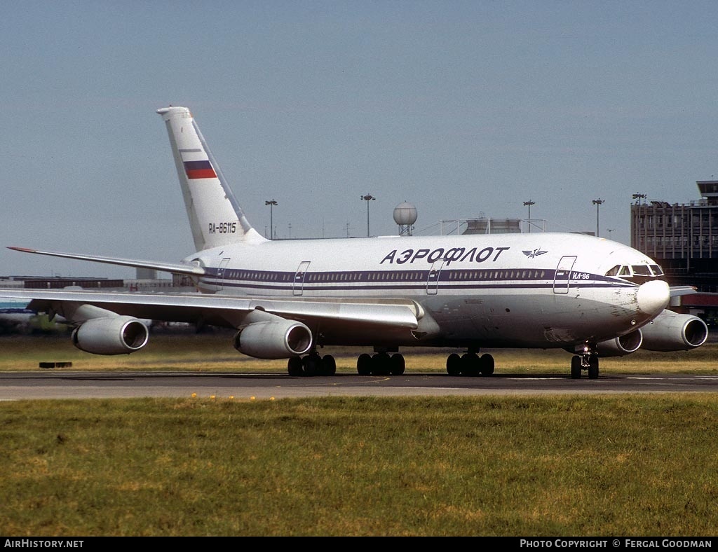 Aircraft Photo of RA-86115 | Ilyushin Il-86 | Aeroflot | AirHistory.net #76076