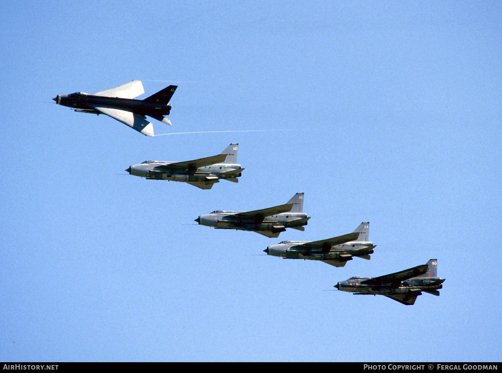 Aircraft Photo of XR757 | English Electric Lightning F6 | UK - Air Force | AirHistory.net #76077