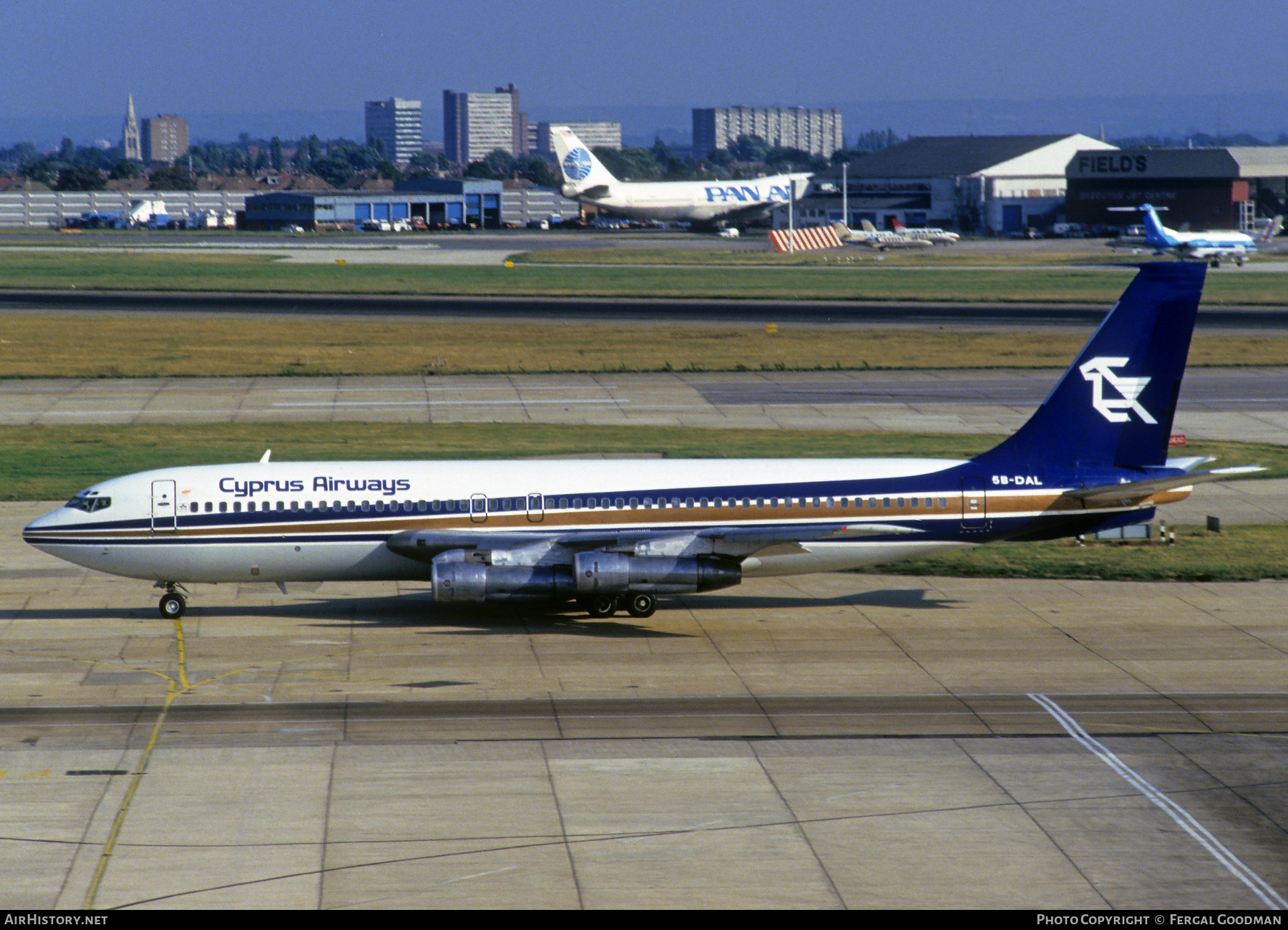 Aircraft Photo of 5B-DAL | Boeing 707-123B | Cyprus Airways | AirHistory.net #76086