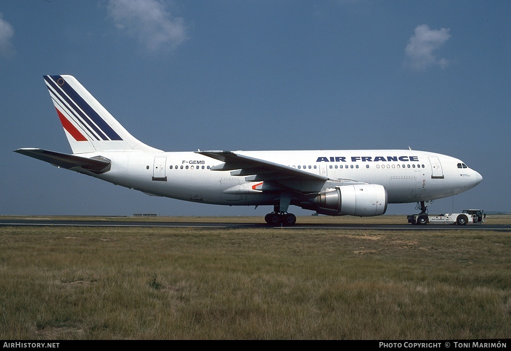 Aircraft Photo of F-GEMB | Airbus A310-203 | Air France | AirHistory.net #76107