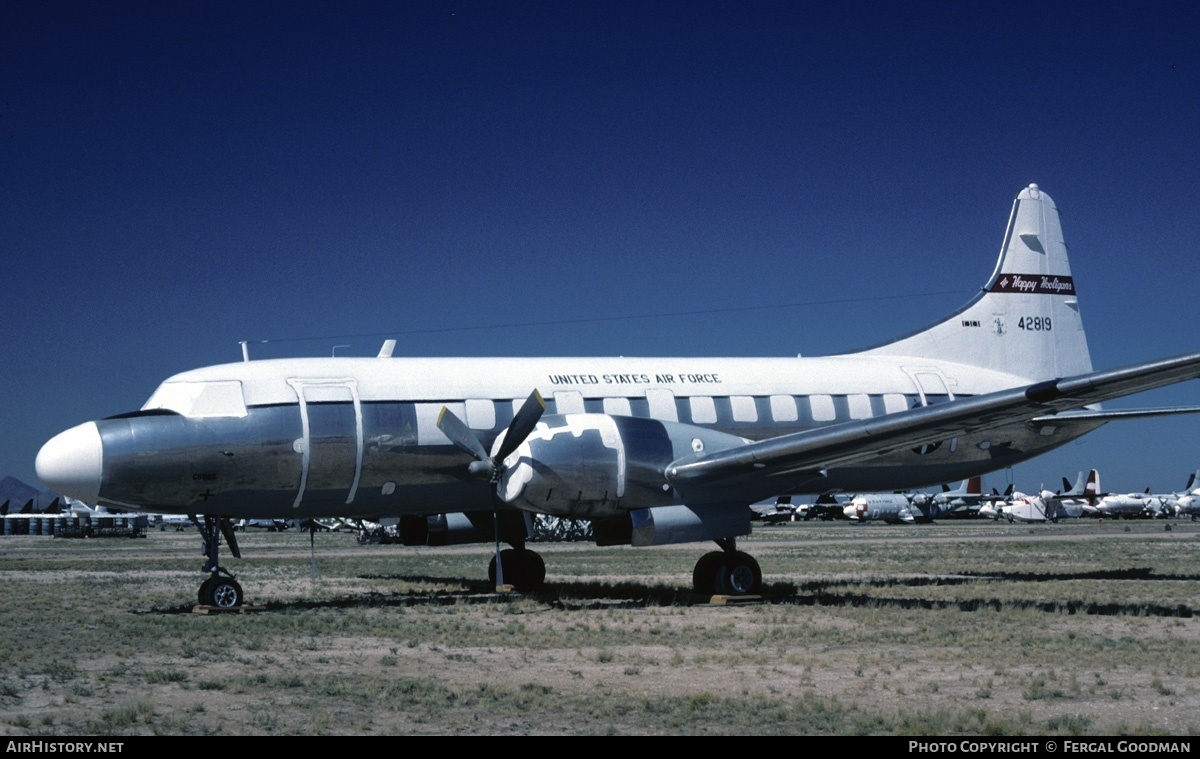 Aircraft Photo of 54-2819 / 42819 | Convair VC-131D | USA - Air Force | AirHistory.net #76110