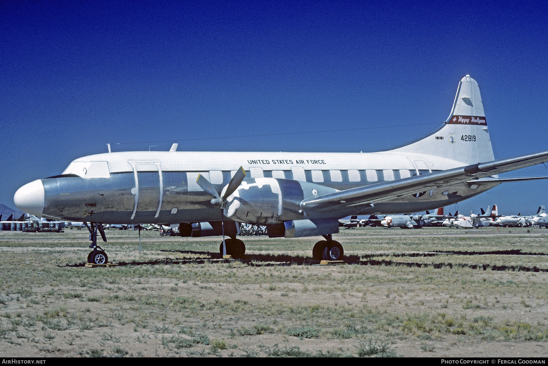 Aircraft Photo of 54-2819 / 42819 | Convair VC-131D | USA - Air Force | AirHistory.net #76110