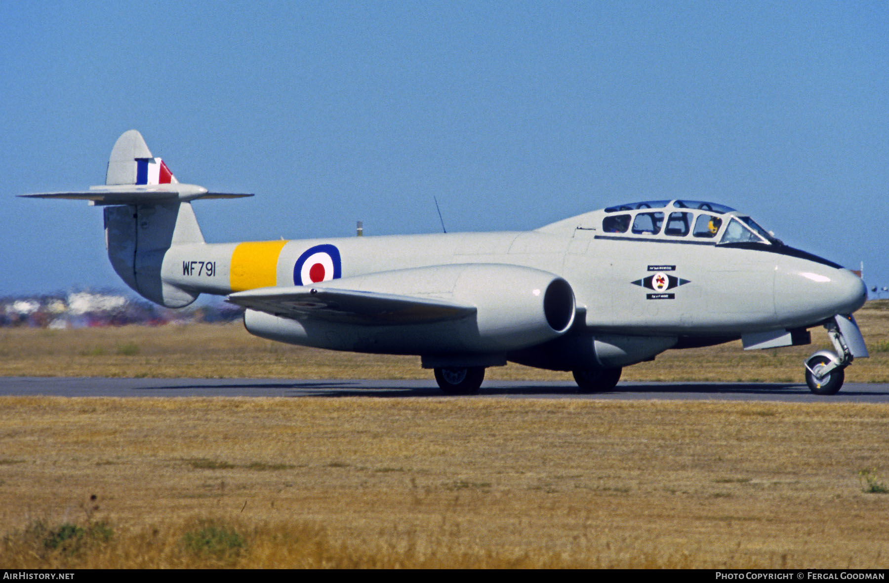 Aircraft Photo of WF791 | Gloster Meteor T7 | UK - Air Force | AirHistory.net #76120