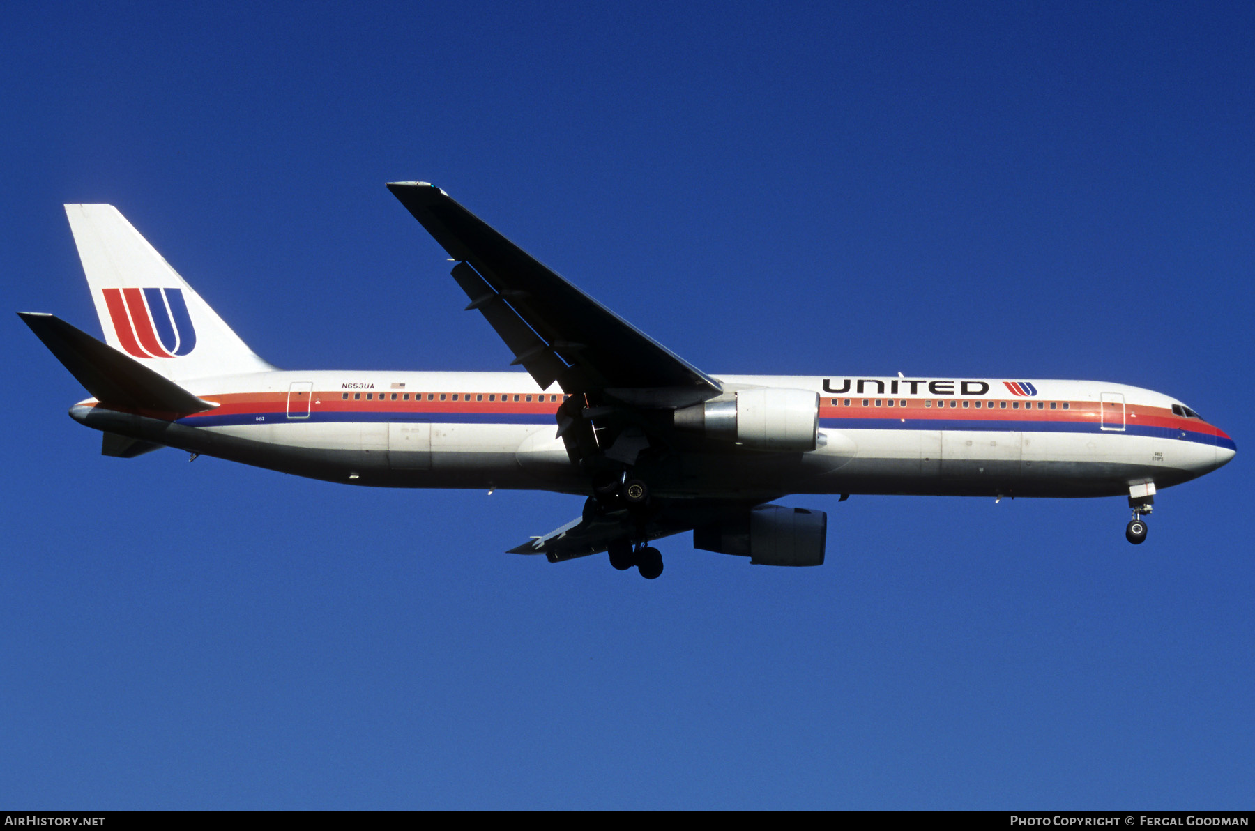 Aircraft Photo of N653UA | Boeing 767-322/ER | United Airlines | AirHistory.net #76127