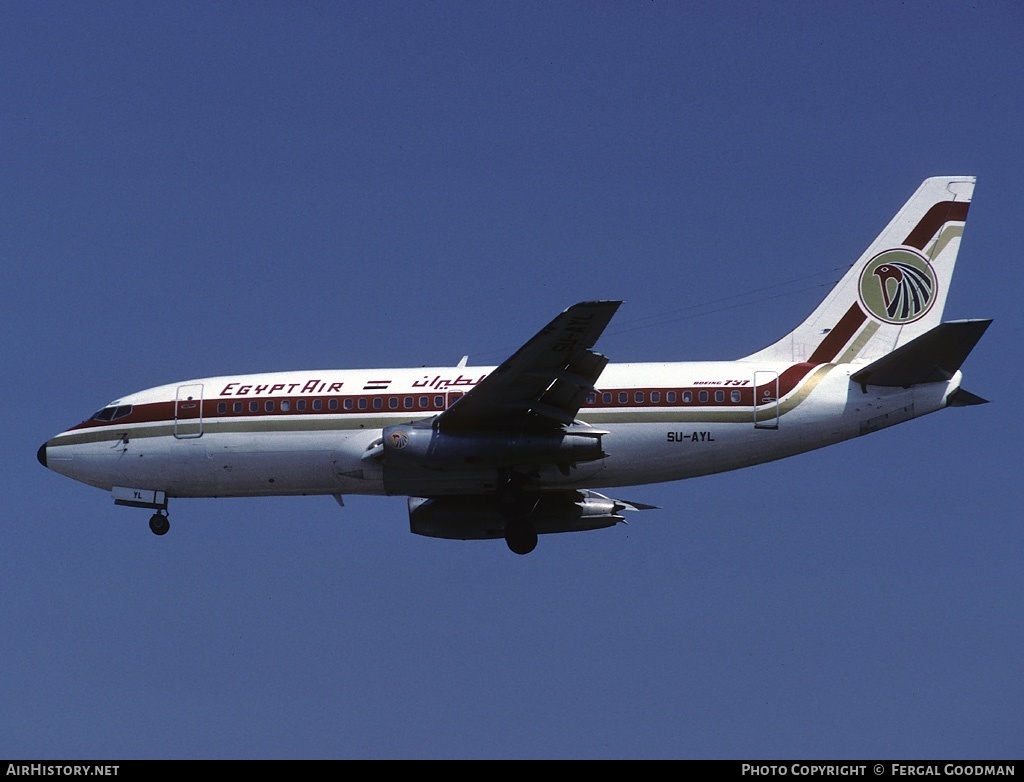 Aircraft Photo of SU-AYL | Boeing 737-266/Adv | EgyptAir | AirHistory.net #76129