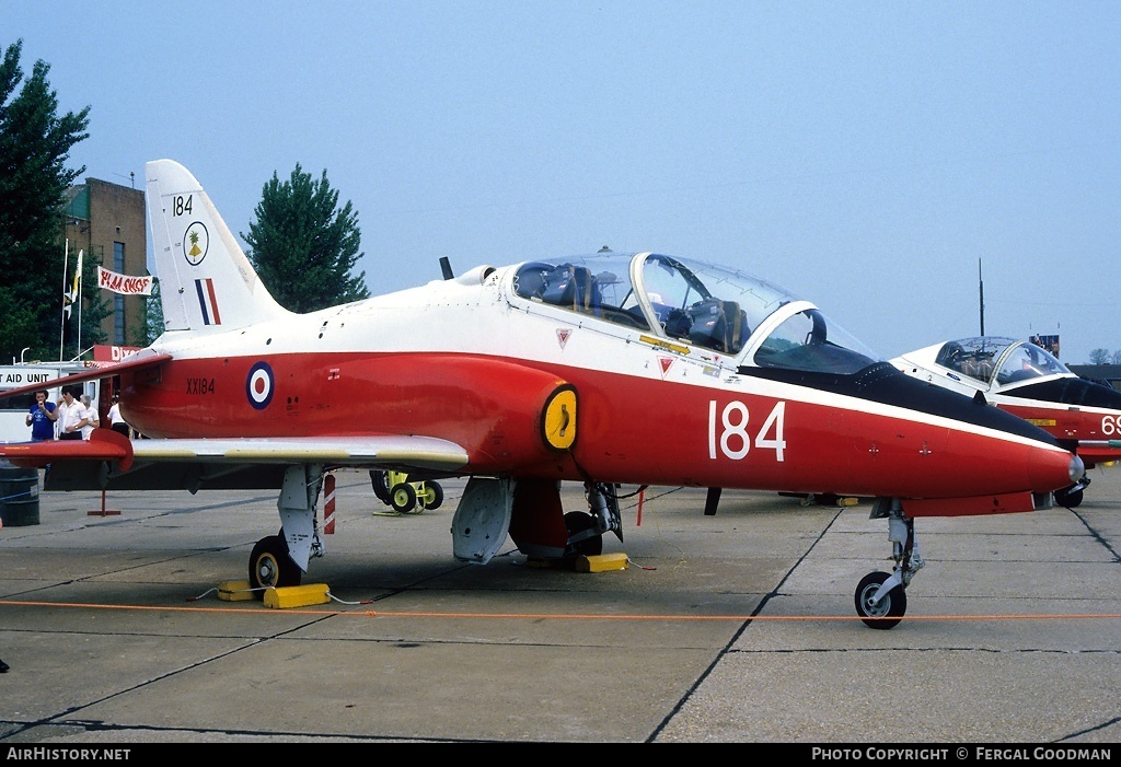 Aircraft Photo of XX184 | British Aerospace Hawk T.1 | UK - Air Force | AirHistory.net #76132