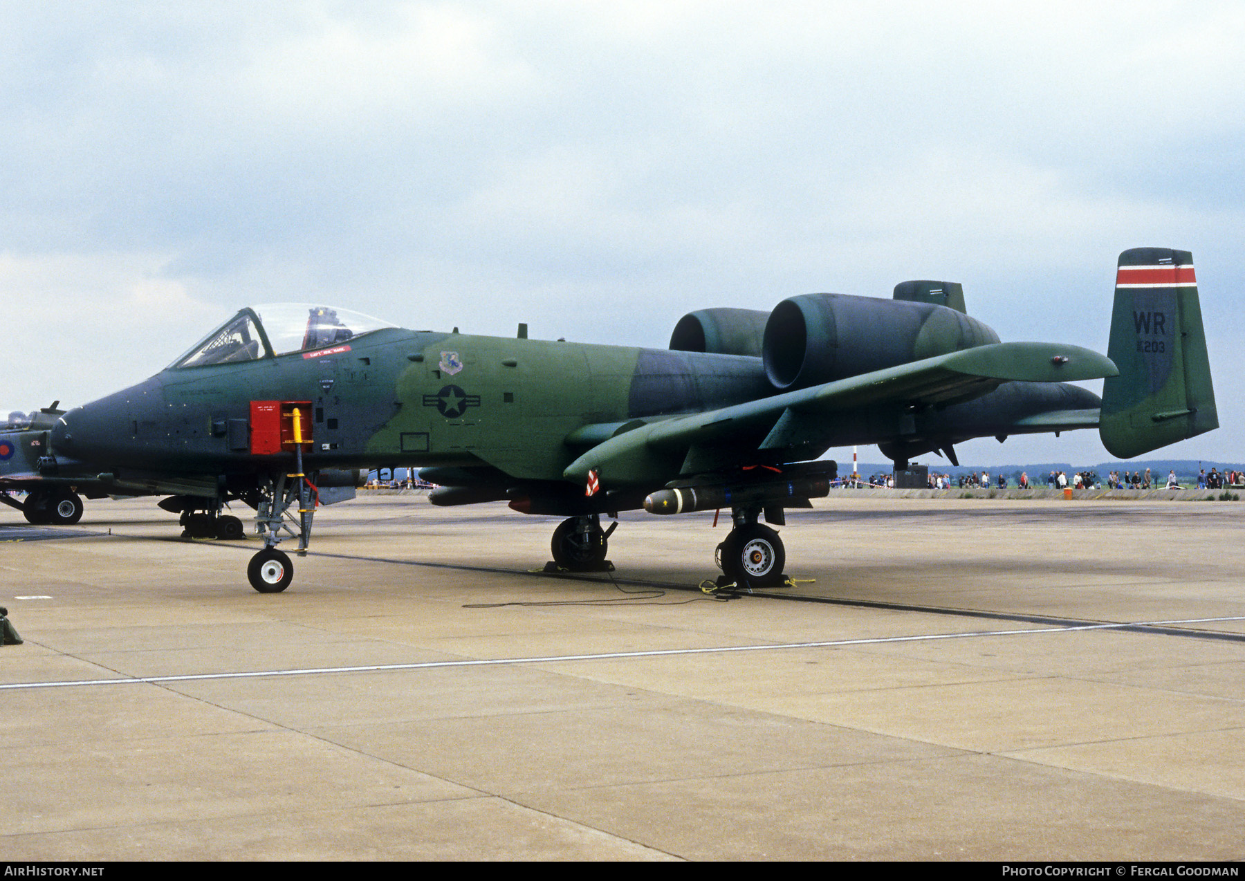 Aircraft Photo of 80-0203 / AF80-203 | Fairchild A-10A Thunderbolt II | USA - Air Force | AirHistory.net #76134