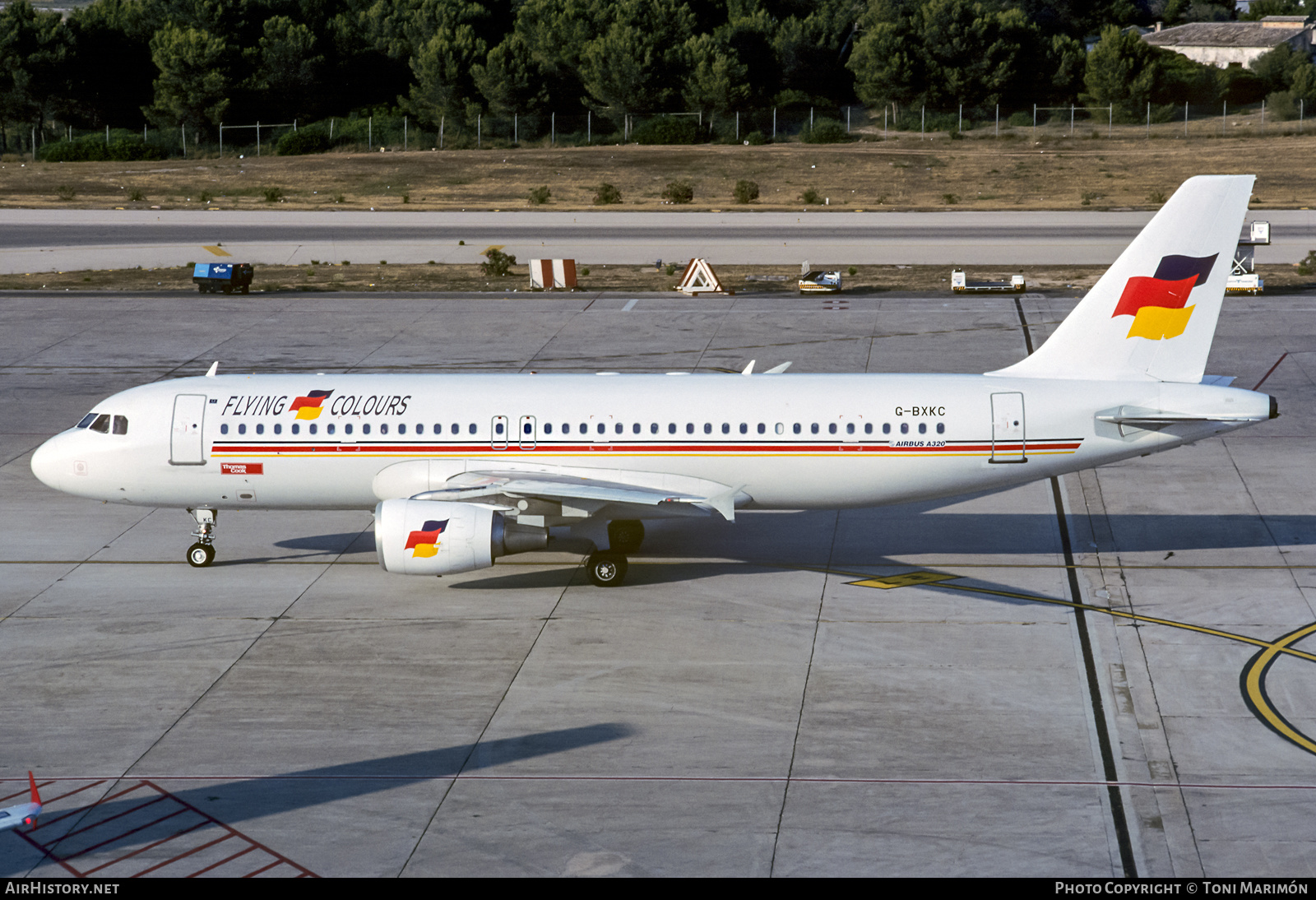 Aircraft Photo of G-BXKC | Airbus A320-214 | Flying Colours Airlines | AirHistory.net #76151