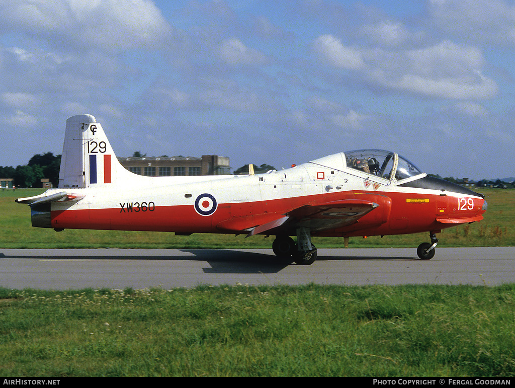 Aircraft Photo of XW360 | BAC 84 Jet Provost T5A | UK - Air Force | AirHistory.net #76161