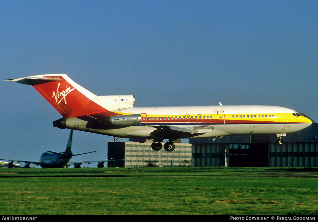 Aircraft Photo of EI-BUP | Boeing 727-46 | Virgin Atlantic Airways | AirHistory.net #76165